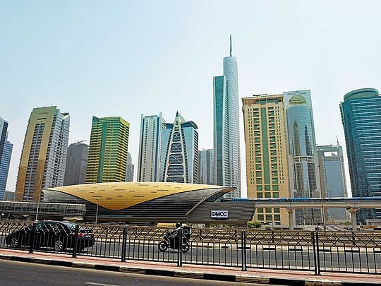 DMCC Metro Station beside JLT Dubai