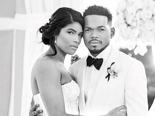 Chance the Rapper marries girlfriend Kirsten Corley