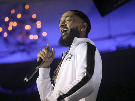 Rapper Nipsey Hussle shot and killed at 33