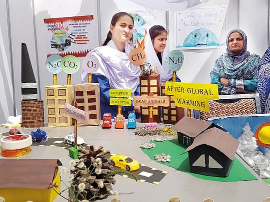 Students wow visitors at first-ever Islamabad Science Festival