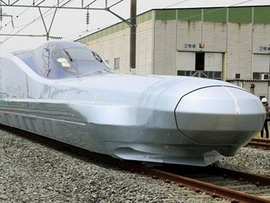 Japan tests world's fastest bullet train