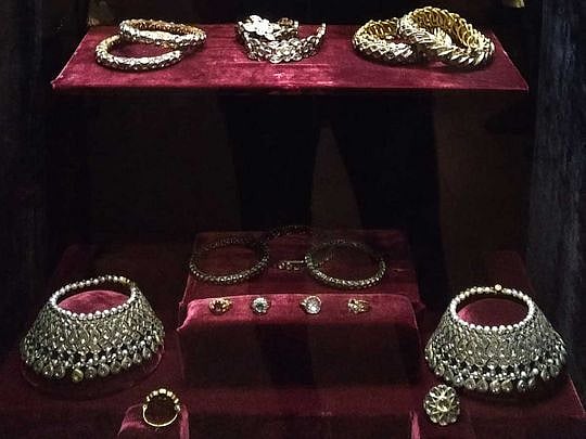 Storied diamond and gold collection goes on display in India
