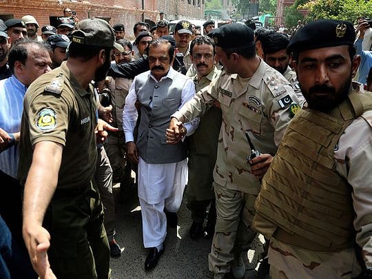 Pakistan minister Rana Sanaullah Khan acquitted in narcotics case