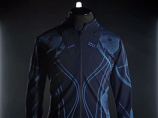 High-tech jacket allows deaf people to feel the music