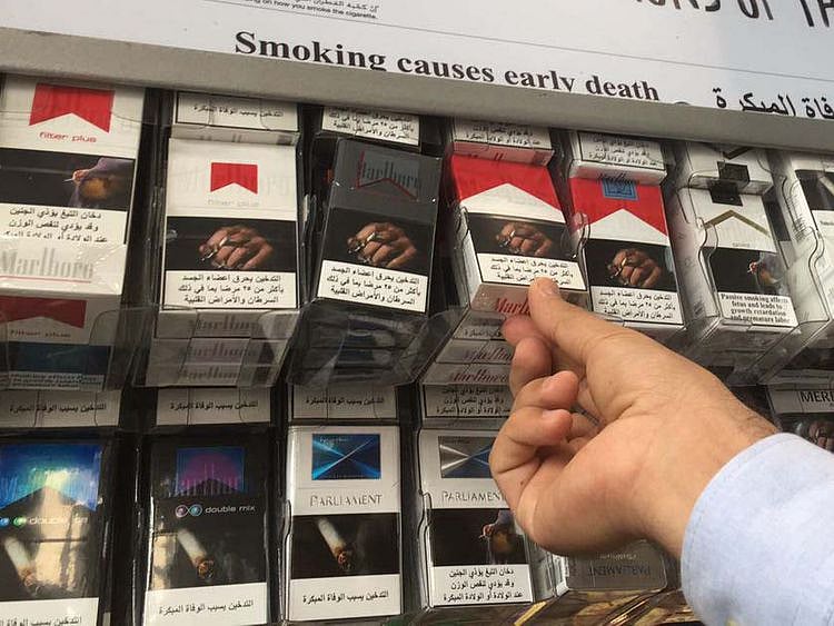 tobacco prices in dubai Each cigarette to cost 40 fils more from December 1