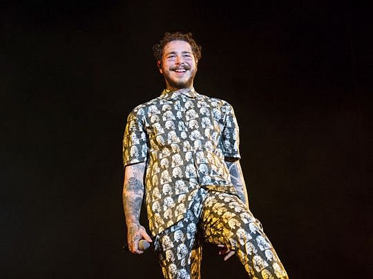 Rapper Post Malone to perform in Abu Dhabi