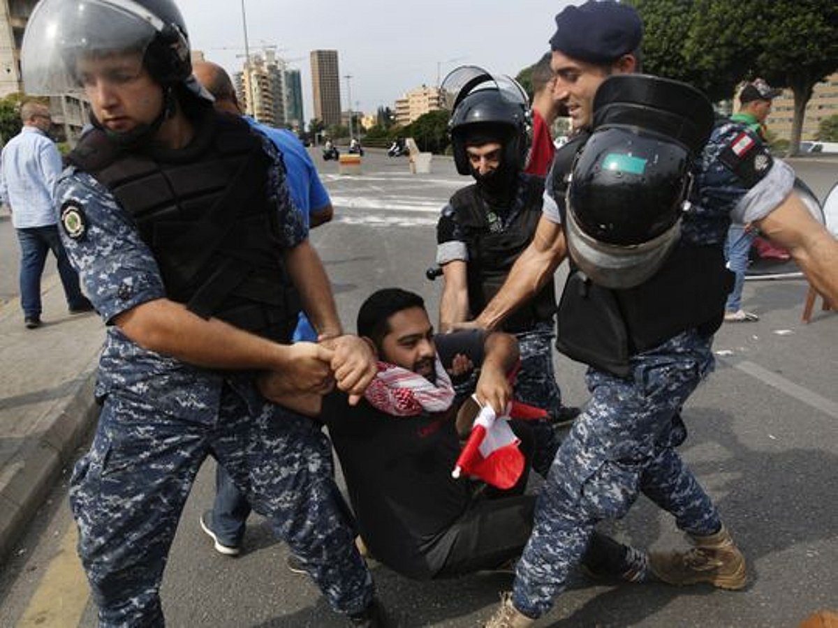 Protests rattle postwar order in Lebanon, Iraq