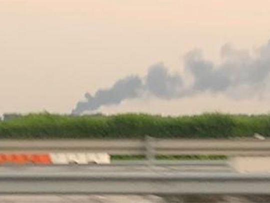 Fire in Dubai: Shop gutted in Ras Al Khor district