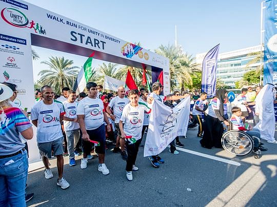 Photos: In support of the determined, thousands take part in 'Unity Run ...
