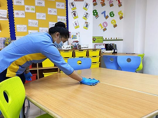 UAE coronavirus: Abu Dhabi schools told to deep clean