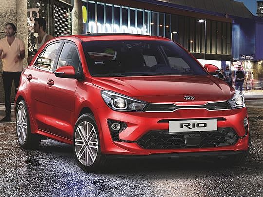 2021 Kia Rio: Facelifted hatchback features smart new looks, more tech ...