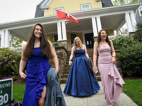 All dressed up, no prom to go to