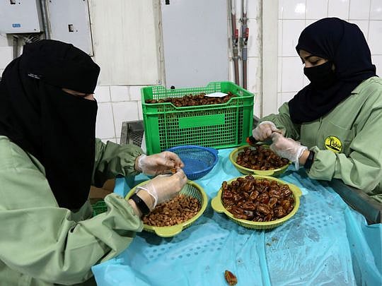 In pictures: Saudi dates factory run fully by women