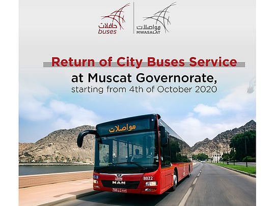 Oman: City public transport resumes today
