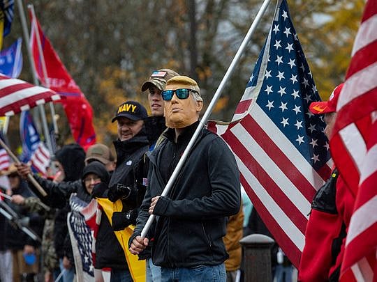 'Million MAGA march': Thousands of supporters rally behind Trump