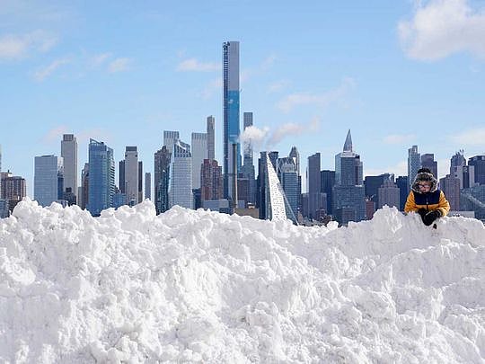 Record-breaking storm unleashes travel havoc on US Northeast