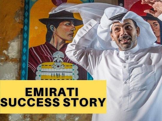 Meet Rashid Al Mulla: A self-taught Emirati artist and self-proclaimed ...