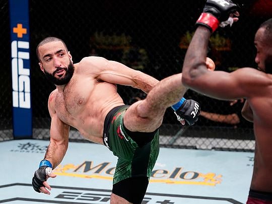 UFC welterweight Belal Muhammad says he's fighting for Arabs, Muslims ...