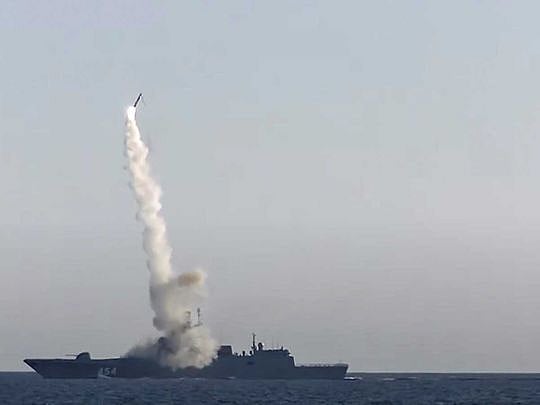 Russia test fires Zircon hypersonic cruise missile