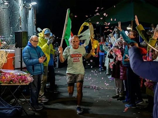 World's longest race? Participants run around a New York block 5,649 times