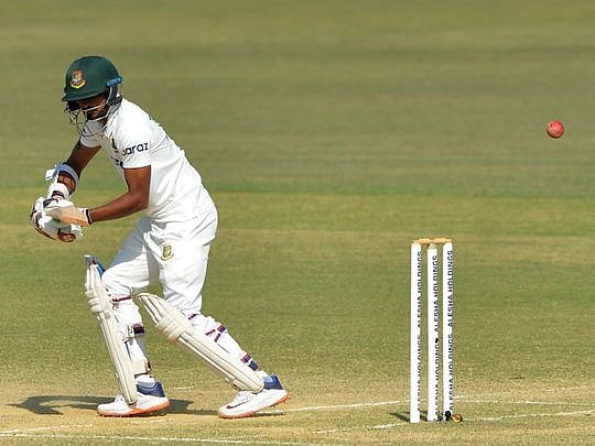 Bangladesh set Pakistan 202-run target in first Test