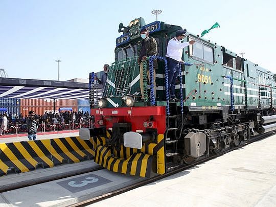 Pakistan launches rail freight service to connect ports with industrial ...