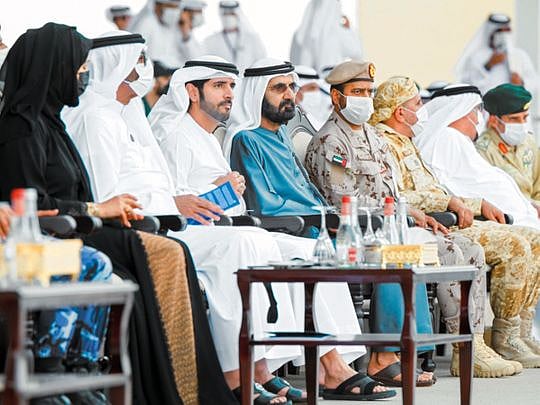 Photos: Sheikh Mohammed attends military parade at Expo 2020 Dubai