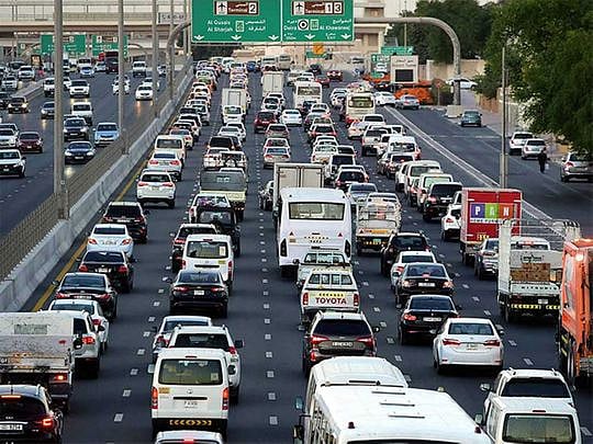 UAE traffic alert: Accident causes traffic delays on Dubai road