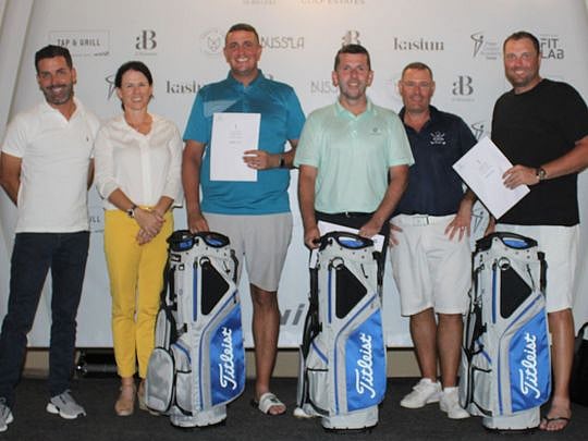 Tim Backhouse leads team to Lincoln Dubai Golf Pro-Am at Jumeirah Golf ...