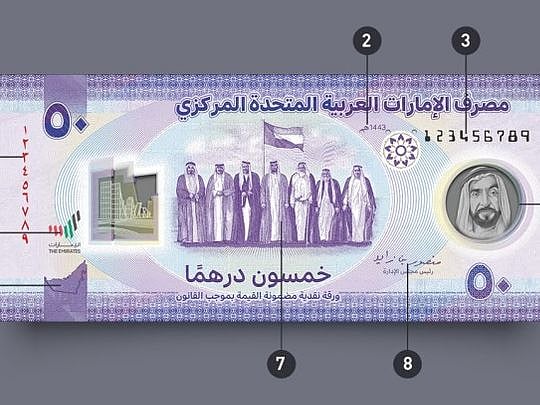 New Dh5, Dh10, Dh50 notes in the UAE – how are they different?