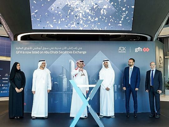 Bahrain’s GFH lists on ADX