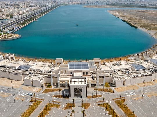 Construction work at Kalba Waterfront project 100% complete