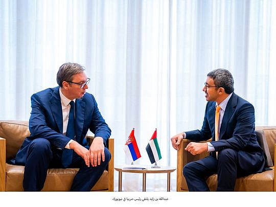 UNGA: UAE Foreign Minister hosts official reception in New York