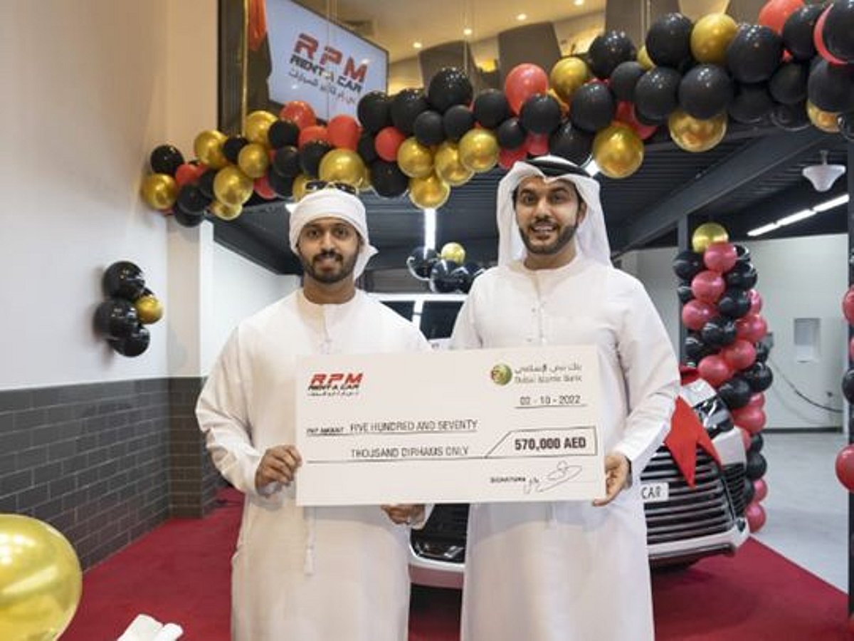 Rbm Rent Car Car rental company RPM announces three lucky Emirati winners