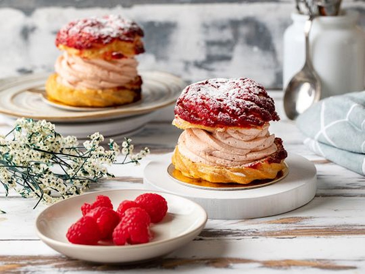 G Pearis Raspberry Raspberry Paris Brest recipe