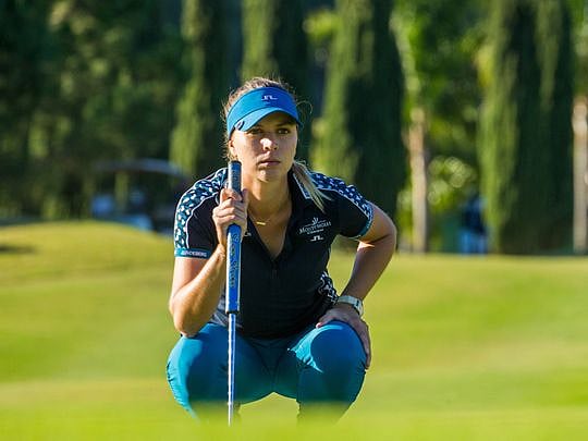 Morgane Metraux leads with one round remaining in Spain