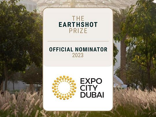 Expo City Dubai named official nominator for Earthshot Prize 2023