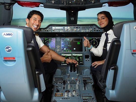 Watch: How Etihad Airways pilots in UAE soar past the toughest of all ...