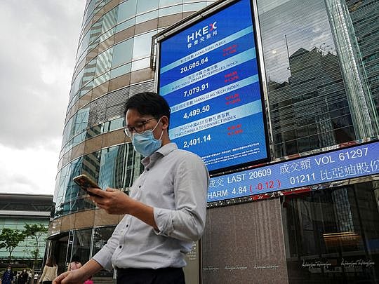 Chinese stocks in Hong Kong eye best start to a year since 2018
