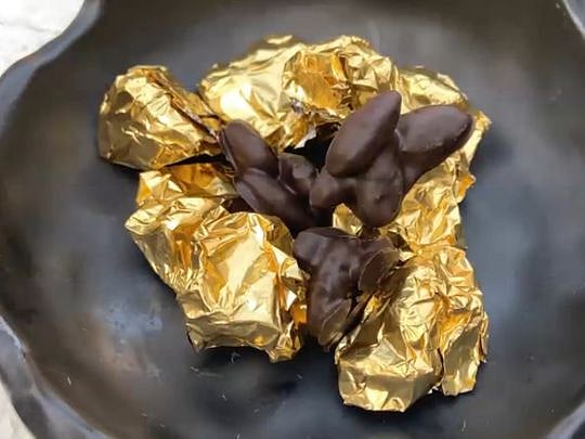 Smoked Almond Chocolate Rocks, the perfect bite sized treat