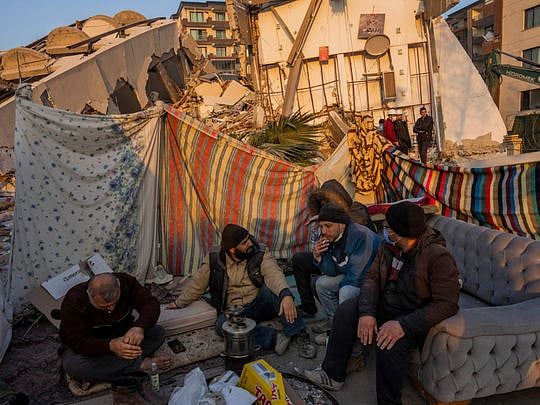 How Turkey earthquake survivors waited amid rubble, to search or say ...
