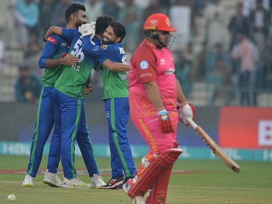 Pakistan Super League: Multan Sultans rout batting power-house ...