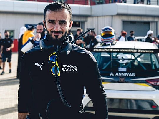 UAE motorsport is on right track, says Emirati driver Saeed Al Mehairi