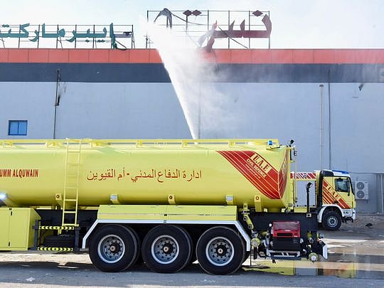 UAE: Fire breaks out in hypermarket
