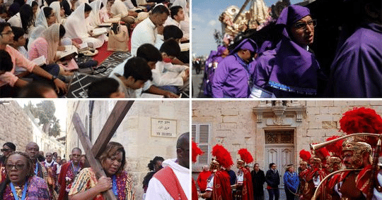 Photos: The street processions and ceremonies of Holy Week