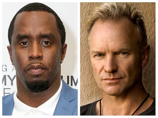 Rapper Diddy pays Sting $5,000 per day for sampling latter’s song