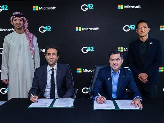 G42, Microsoft sign deal to speed up UAE’s digital transformation