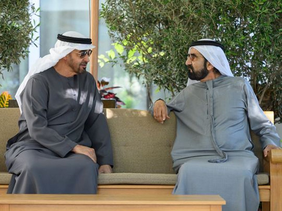 Sheikh Mohamed bin Zayed and Sheikh Mohammed bin Rashid meet to discuss ...