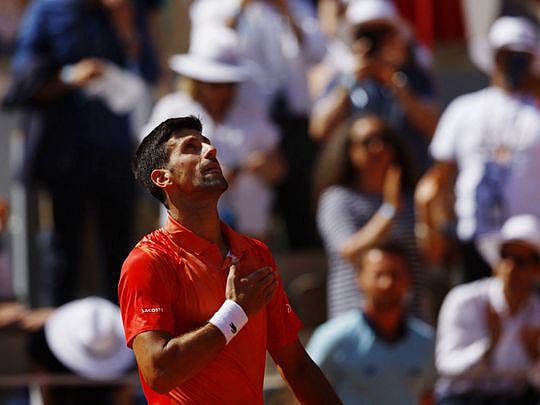 Djokovic breezes into French Open second round