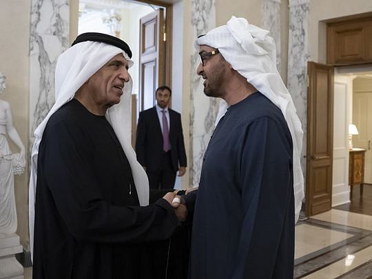 UAE President meets with Ras Al Khaimah Ruler in St. Petersburg